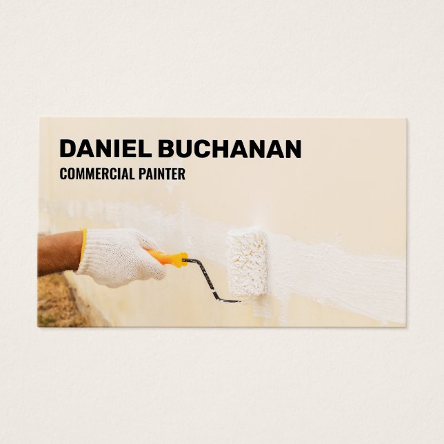 Rouleau de peinture | Peintre commercial (Devant)