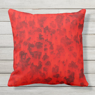 ROULEAUX ET RUSTY BLOTCH organiques Jeter Coussin