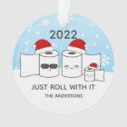 Roulement amusant avec la famille de papier de toi