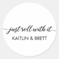 Rouler Avec Elle Stickers Mariage
