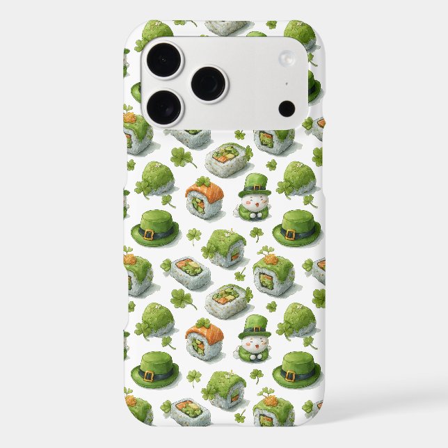 Roulés de sushi de la Saint-Patrick & Trèfle (Verso)