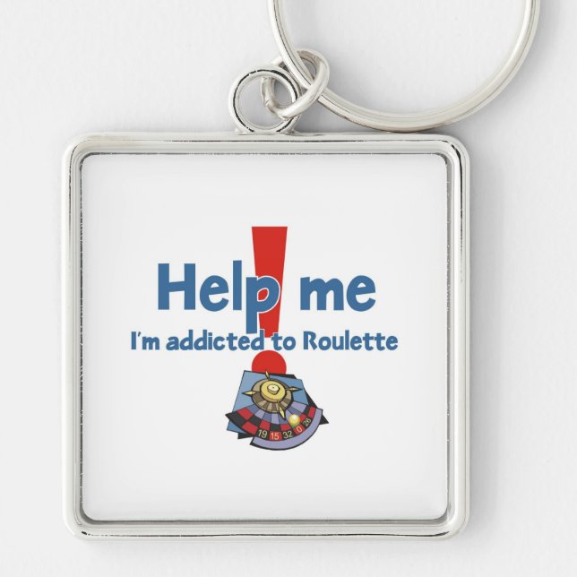 Roulette Addict's Keychain (Front)