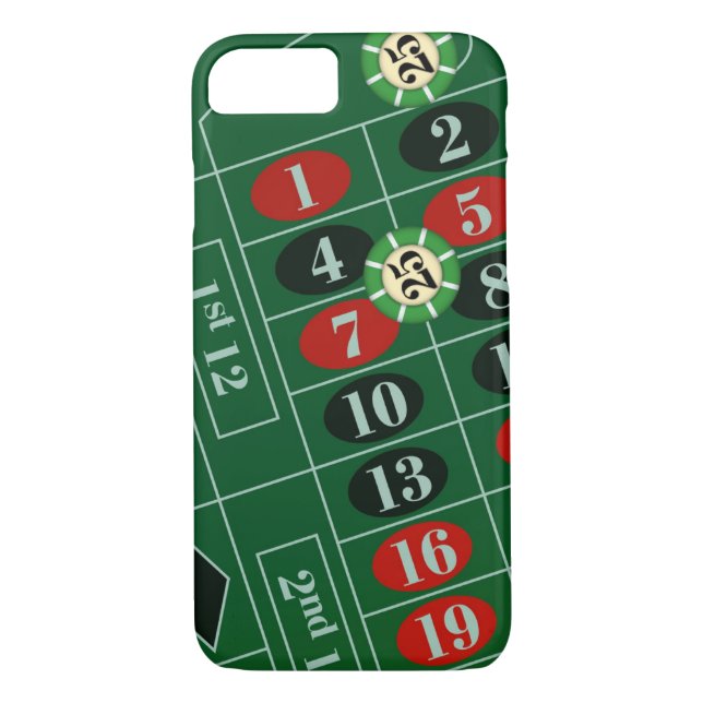 Roulette Custom iPhone 7 Case (Back)