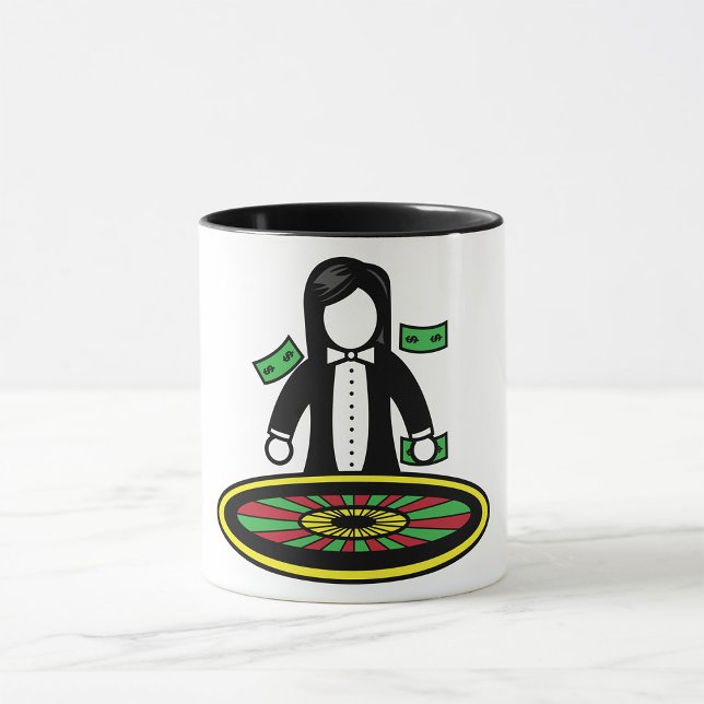 Roulette Dealer Mug (Créateur téléchargé)