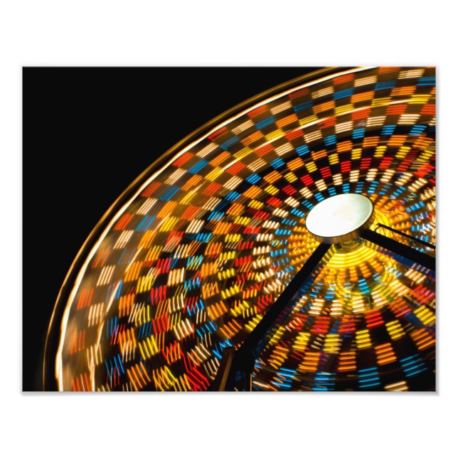 Roulette Ferris Wheel Photo Print (Front)