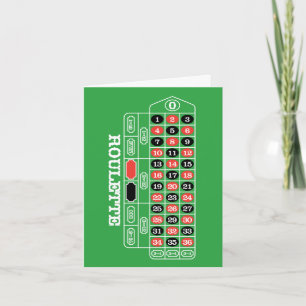 Roulette Table - Casino Gamme Pour Gagner Carte