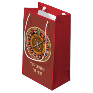 Roulette Wheel custom gift bags