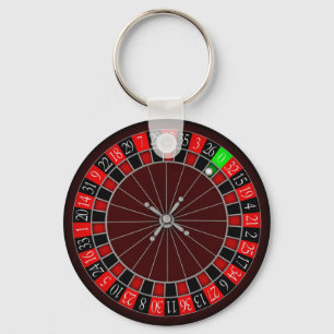 ROULETTE WHEEL KEYCHAIN
