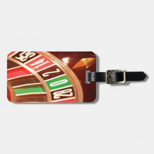 Roulette Wheel Luggage Tag