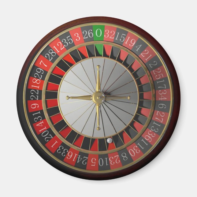 ROULETTE WHEEL    MAGNET (Front)