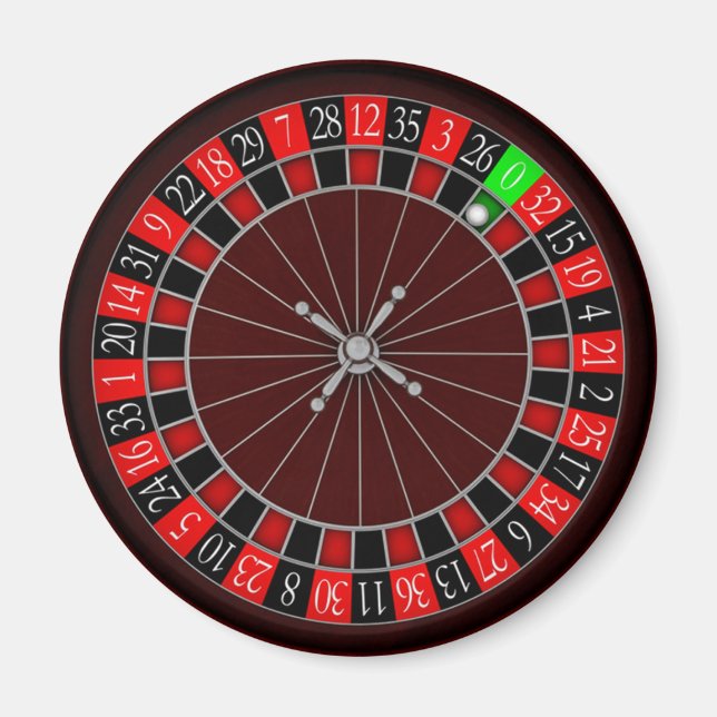 ROULETTE WHEEL MAGNET (Front)