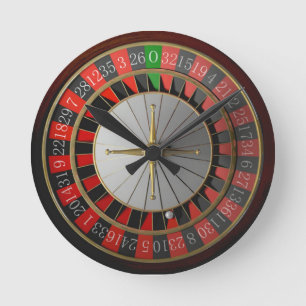 ROULETTE WHEEL  ROUND CLOCK