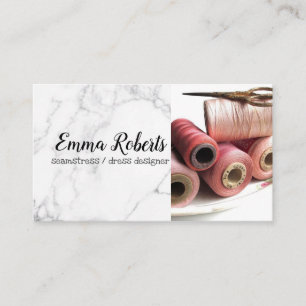 Roulettes de filetage   Carte de visite Seamstress