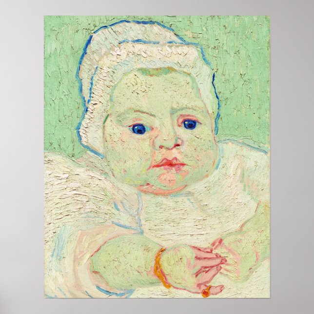 Roulin Baby (1888) by Vincent Van Gogh Poster (Front)