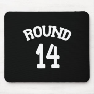 Round 14 Birthday Boxing 14th Anniversary Gift Mouse Pad