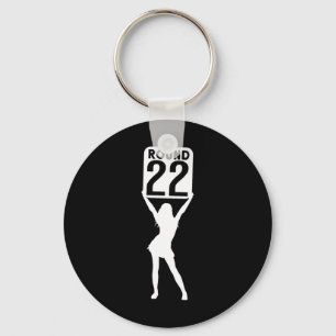 Round 22 keychain