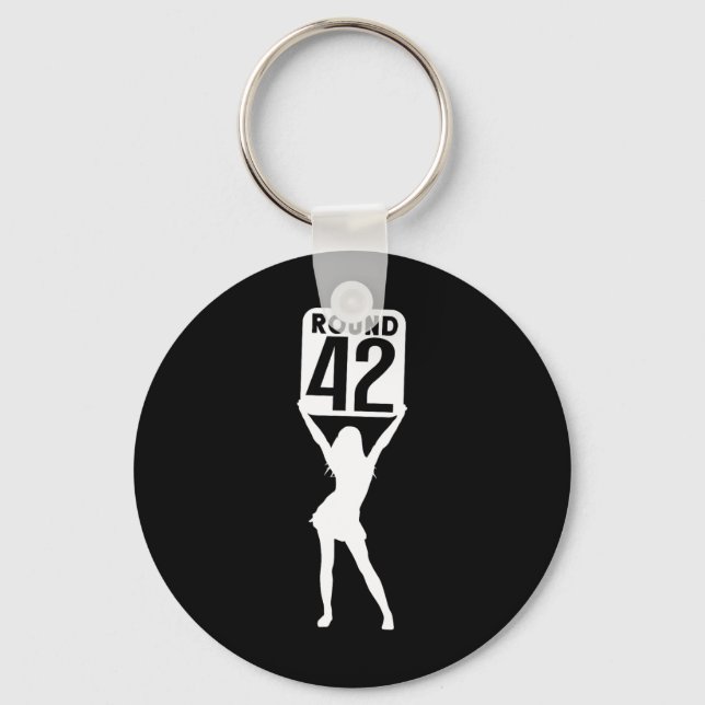 Round 42  keychain (Front)
