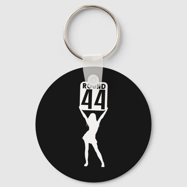 Round 44  keychain (Front)