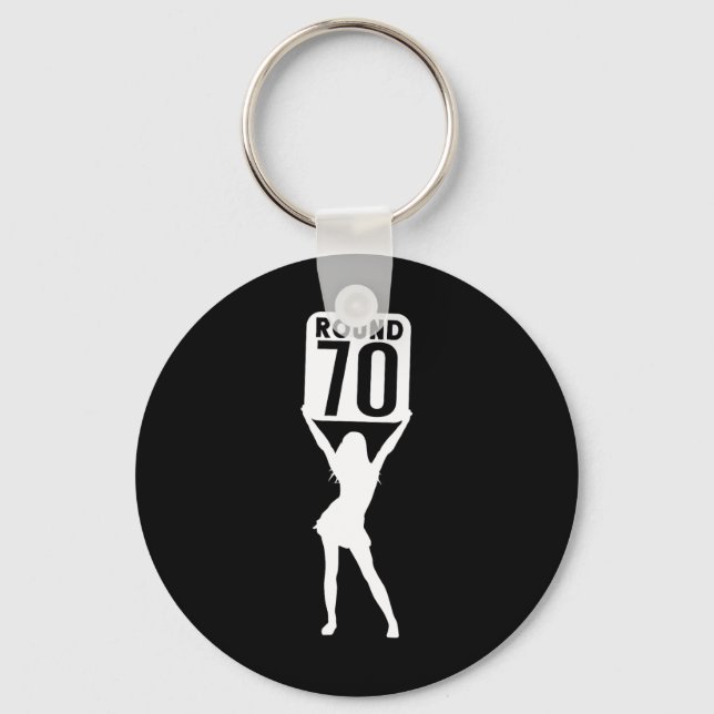Round 70  keychain (Front)