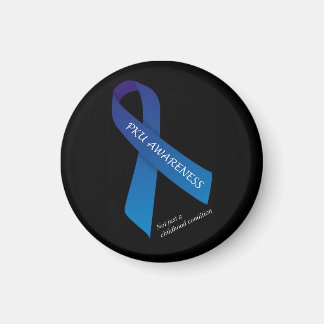 Round Adult PKU Awareness Magent Magnet