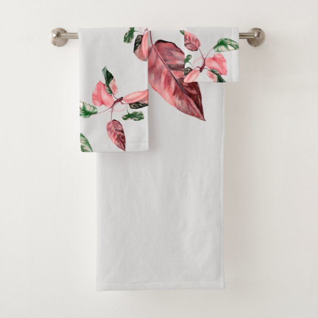 ROUND AND GREEN SHEET BATH TOWEL SET (Insitu)