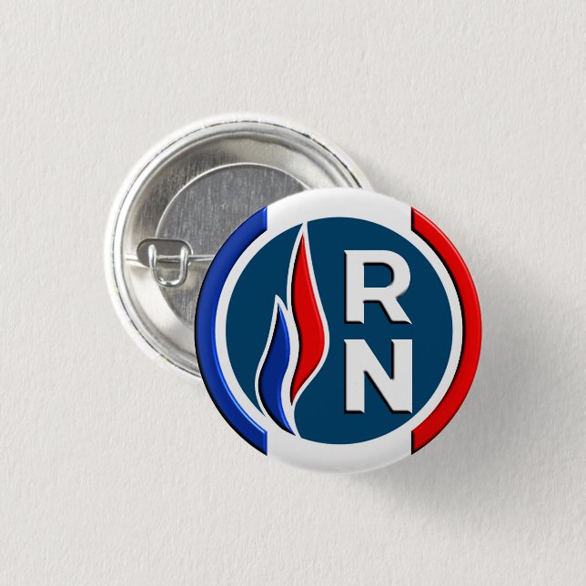 Round Badge 32 mm, RN 2022 3D 1 Inch Round Button (Front & Back)