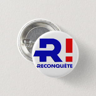 Round Badge 32 mm, Zemmour President 2022 1 Inch Round Button