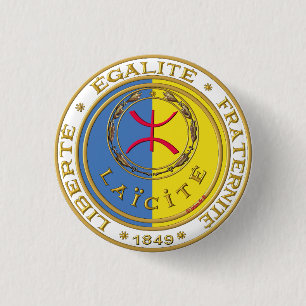 Round Badge, SECURITY 1 Inch Round Button