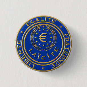 Round Badge, SECURITY 1 Inch Round Button