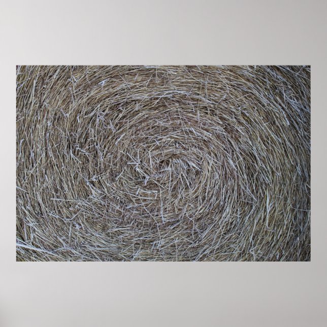 Round bale poster (Front)