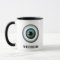 Round Blue Eye Eyeball I'm Watching You