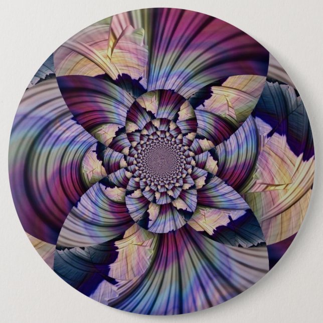 Round Button, Colossal, 6 Inch 6 Inch Round Button (Front)