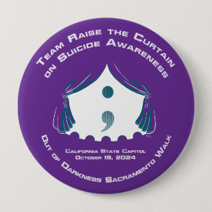 Round Button, Huge, 4 Inch Button