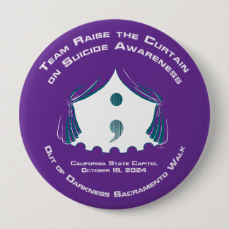 Round Button, Huge, 4 Inch Button