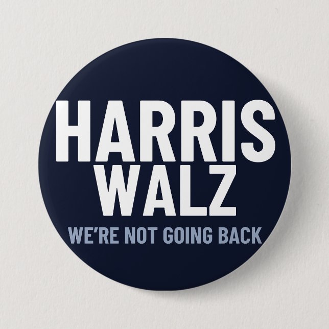 Round Button, Large, 3 Inch Button (Front)