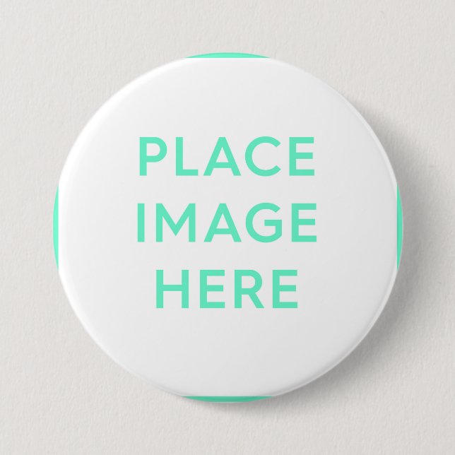 Round Button, Large, 3 Inch - Souvenir Gift Design 3 Inch Round Button (Front)