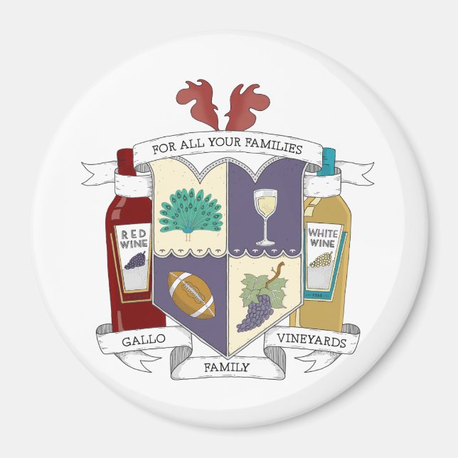 Round Button Magnet (Front)