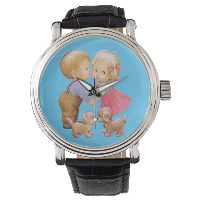  Round Clock Watch (Front)
