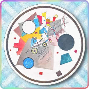 ROUND COASTER - Light Circle (1922) by Kandinsky