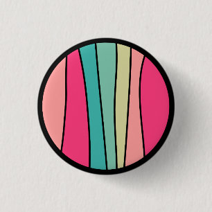 Round Colour Abstract 160422(02) 1 Inch Round Button