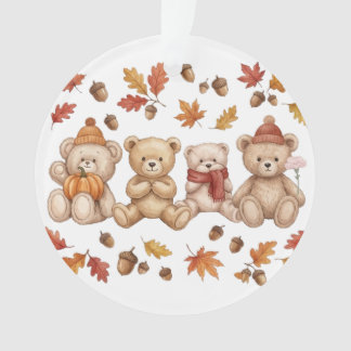 round cozy ornament