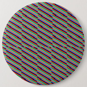 Round cushion 6 inch round button
