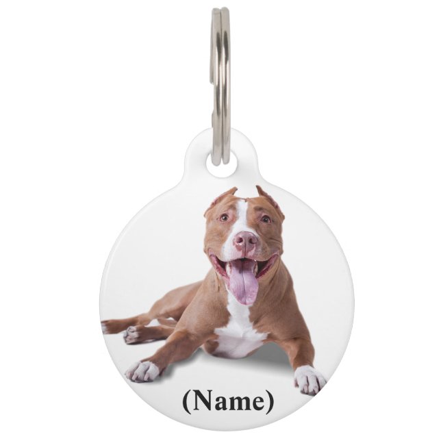 Round Custom Pet Tag/Quote Tag (Front)