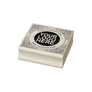 Round Custom Your Company Logo Large Stamp