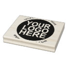 Round Custom Your Company Logo Rubber Stamp