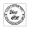 Round Custom Your Text With Logo