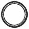 Round Dot Frame Template in Black