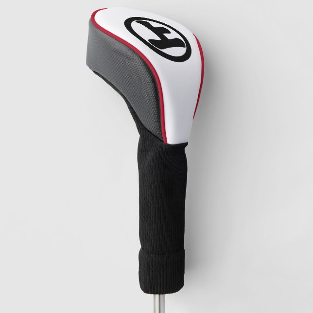ROUND DOWN UP GOLF HEAD COVER (Angled)