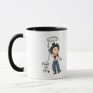 Round Em Up Cowboy Tshirts and Gifts Mug