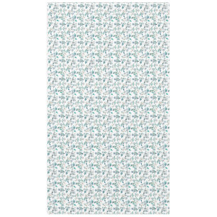 Round flowers tablecloth